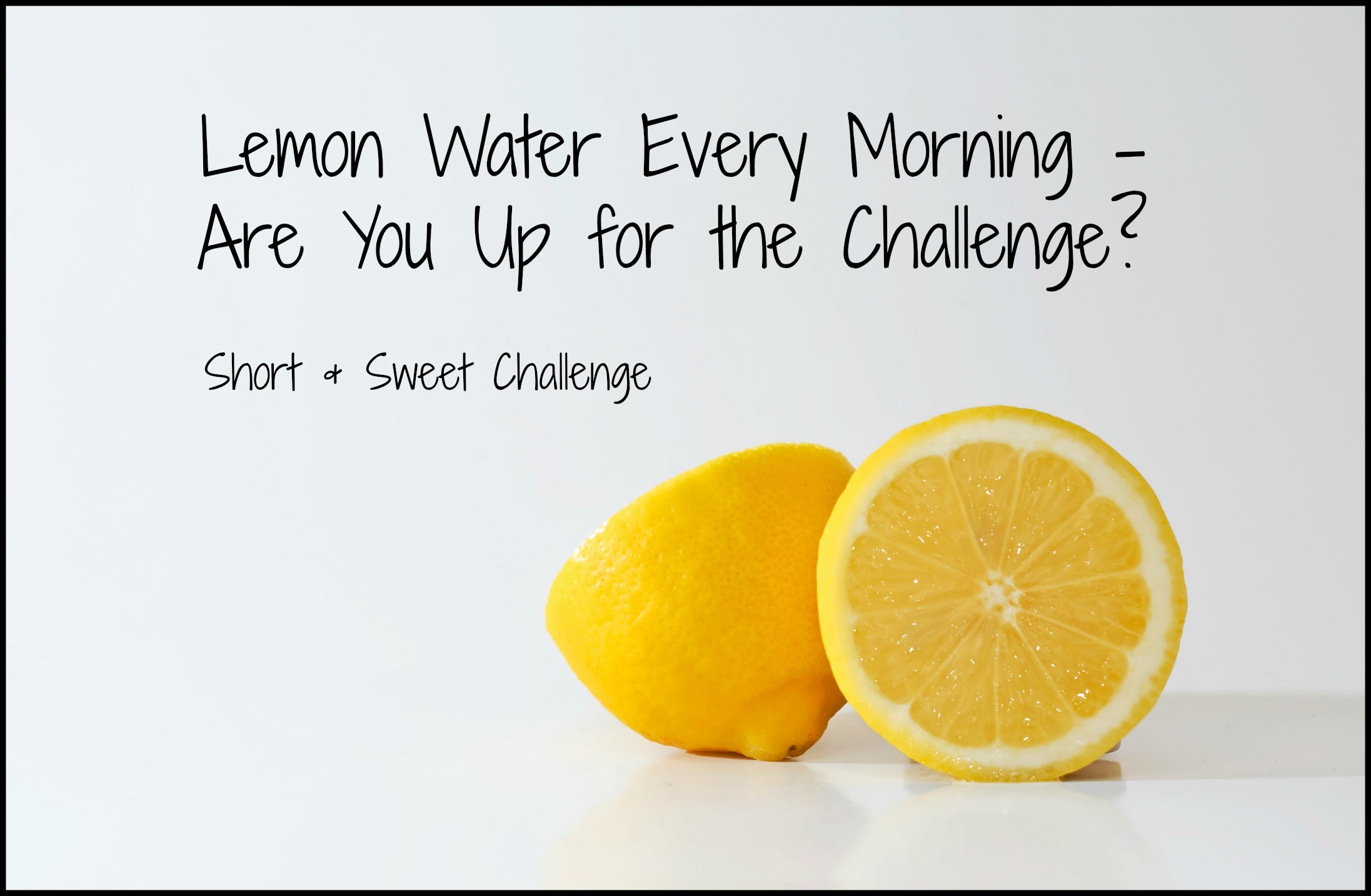 Natural Body System Cleanser Lemon Water Vitamin SG