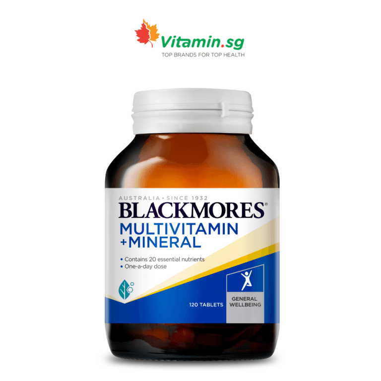 Blackmores Multivitamins + Minerals, 120 tabs Vitamin SG