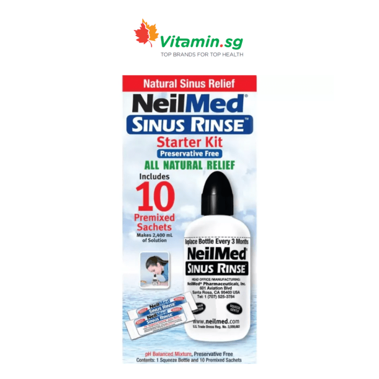 NeilMed Sinus Rinse Adult Starter Kit, 10 sachets | Vitamin SG