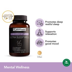 VitaHealth Charge-Up® Ultra Sleep Well, 60 tabs